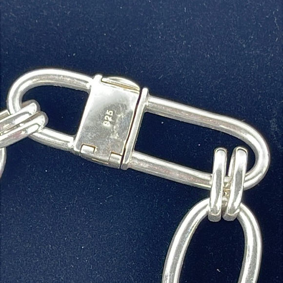 Thistle & Bee Sterling Silver Necklace Chunky Chain Statement Heavyweight 4.75oz - Picture 3 of 7